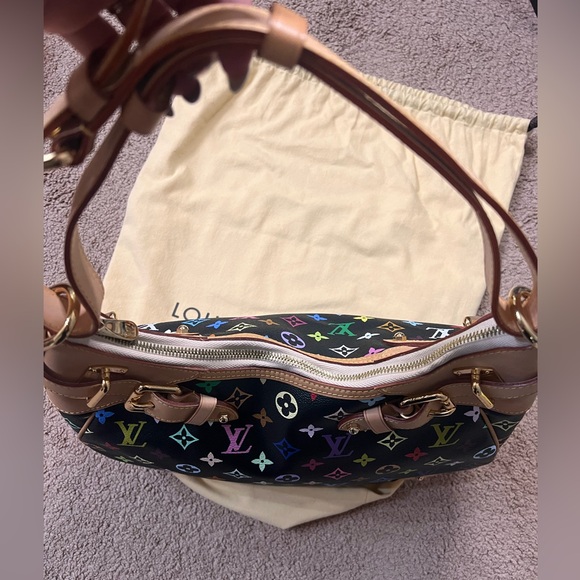 Louis Vuitton X Takashi Murakami Monogram Multicolor Greta Limited Edition bag. - Picture 8 of 12